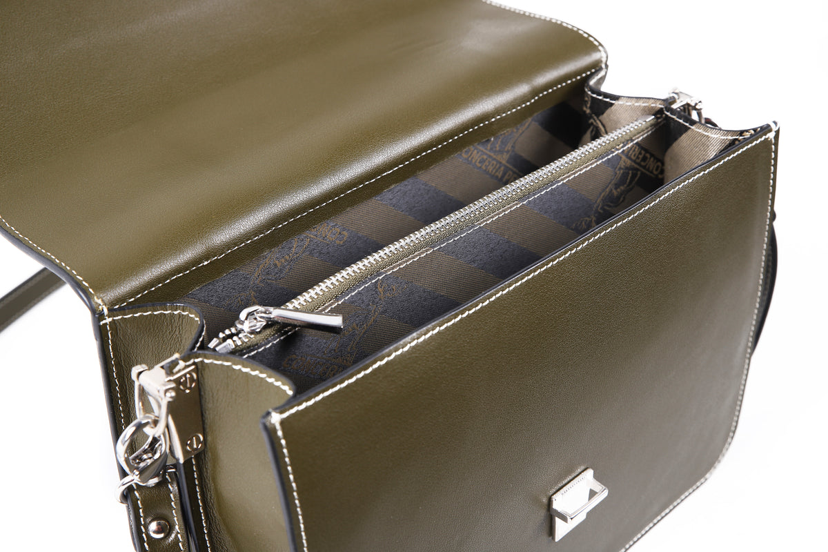 Torino Satchel Bag - Yeşil
