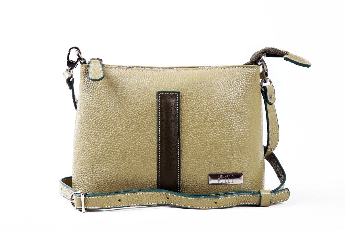 Triangolo Crossbody Bag - Yeşil