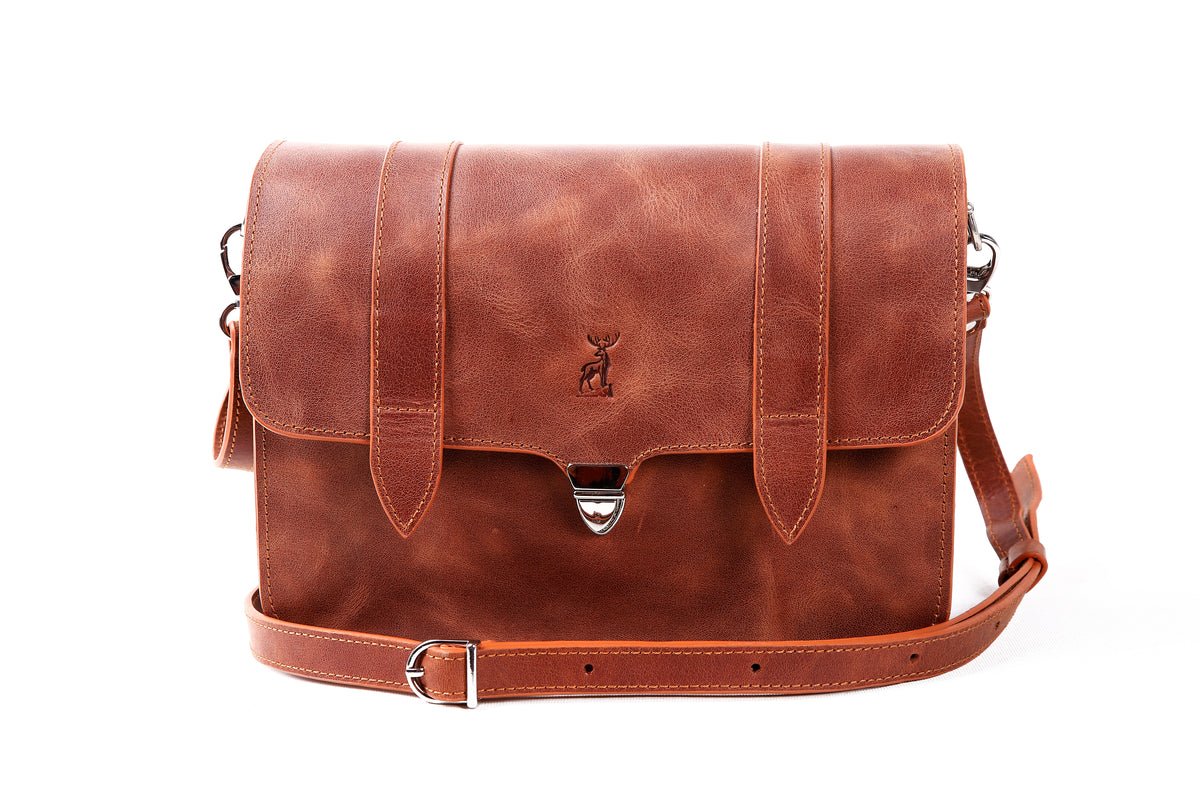 Torino Satchel Bag - Kahve